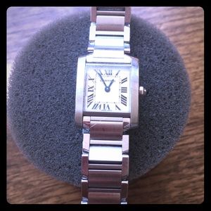 Cartier Tank Francaise watch. in mint condition